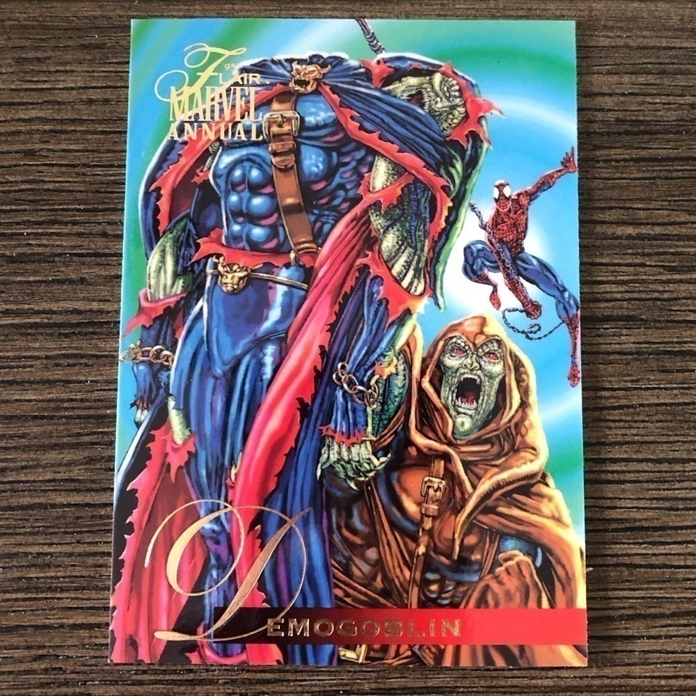 1995 Flair Marvel Annual Trading Card: Demogoblin # 56